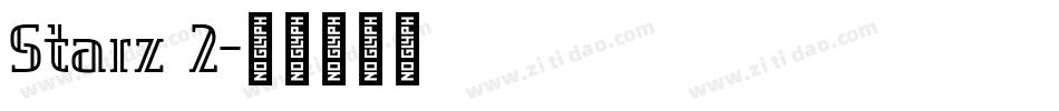 Starz 2字体转换